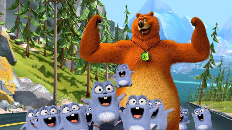 Медведь Гризли и лемминги