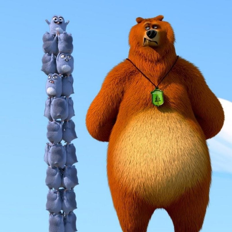 Мультик Гризли и лемминги мультик