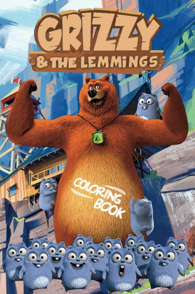 Мультфильм медведь Гризли и лемминги