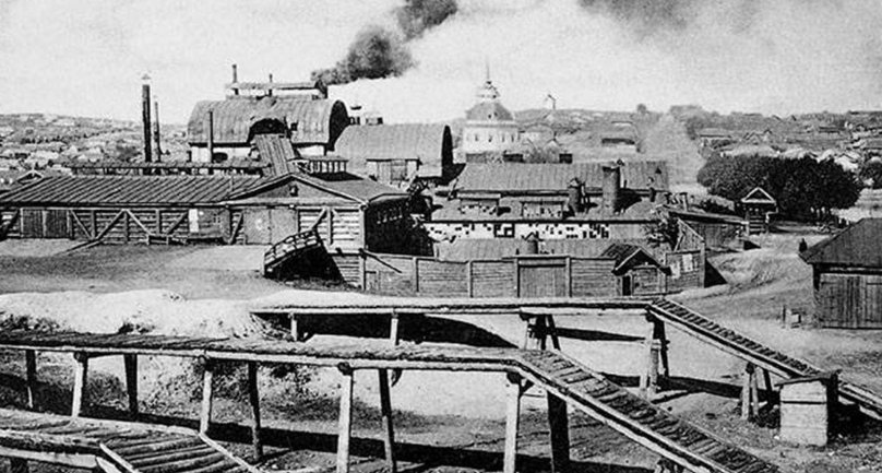 Металлургические заводы при Петре 1 на Урале Демидов