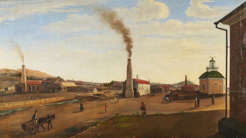 П. Ф. Худояров. Меднорудянский рудник, 1849 г.