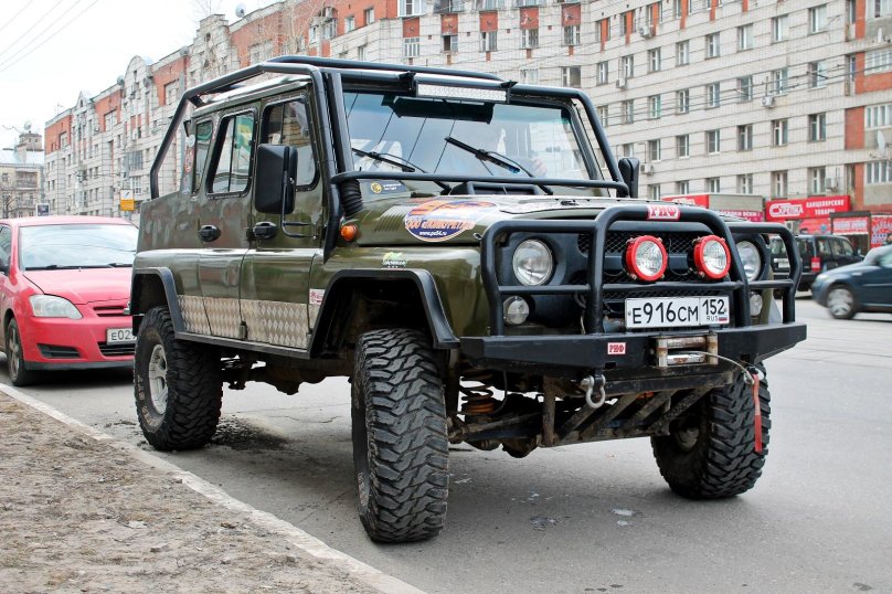 Удлиненный УАЗ Хантер 3153