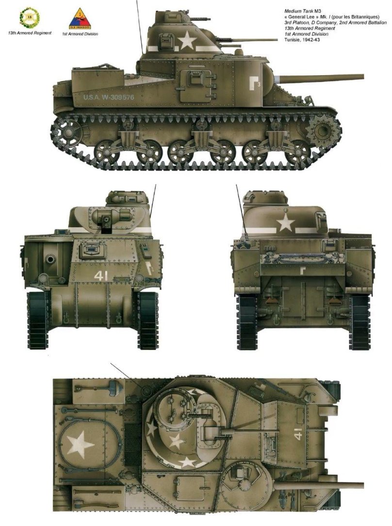 M3 General Lee танк