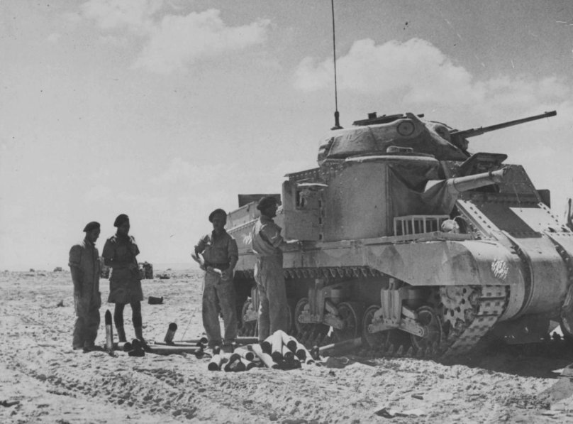 M3 Grant в Северной Африке