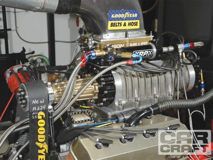 Top fuel Dragster engine