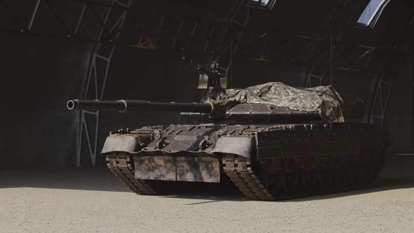 Чёрный орёл танк