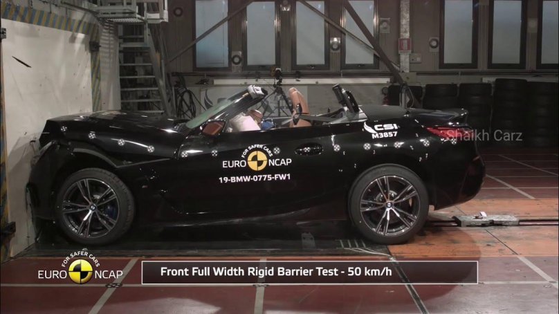 Краш тест BMW z4 2019