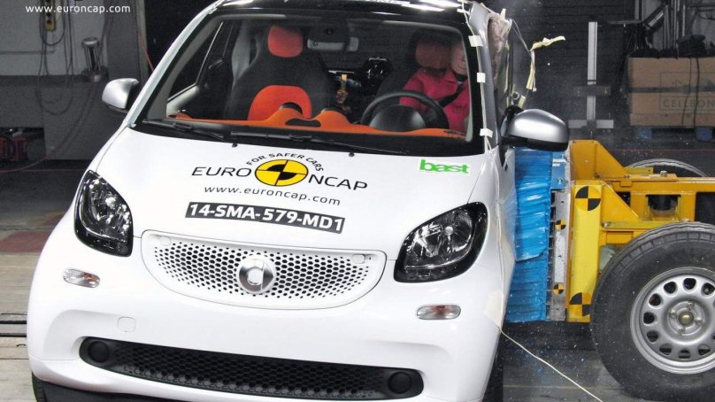 Smart Fortwo краш тест