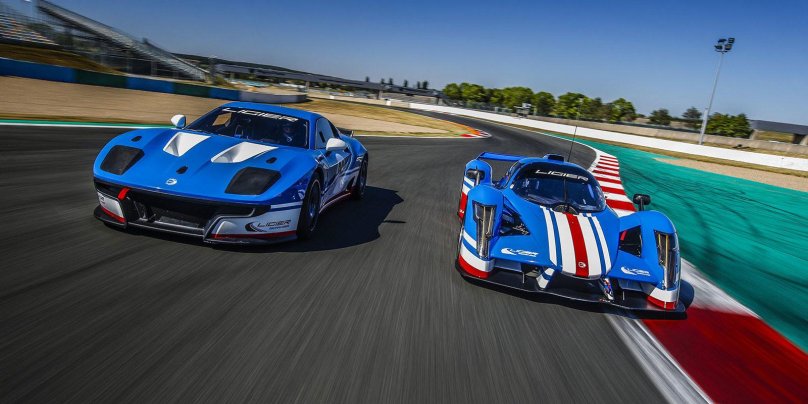 Французские гоночные машины