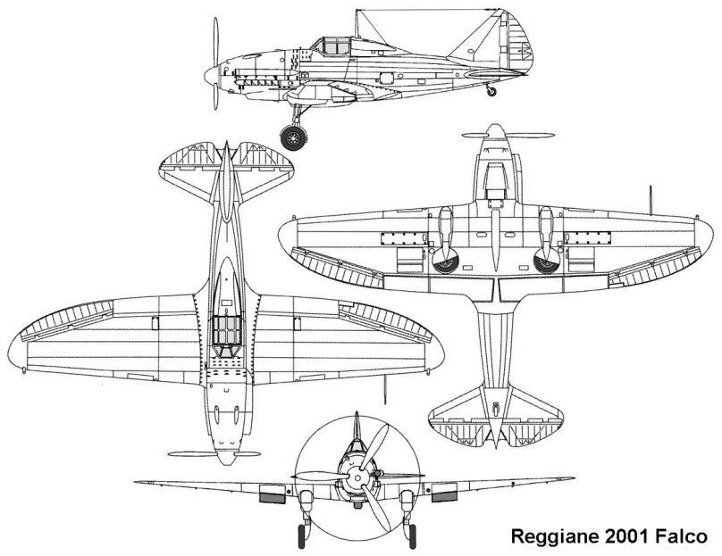 Reggiane re. 2001 Falco II
