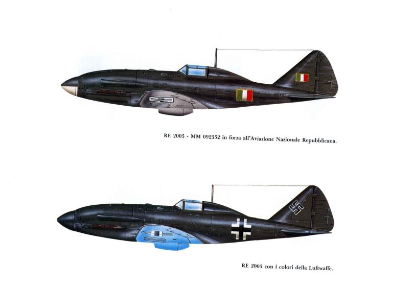 Истребитель Reggiane re.2005 Sagittario
