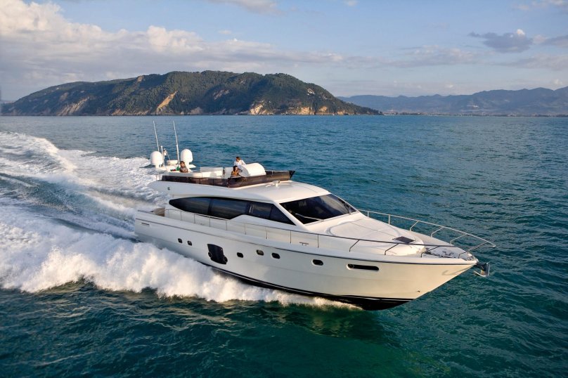 Моторная яхта Ferretti