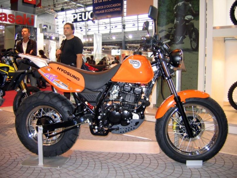 Корейский мотоцикл Hyosung rt125d