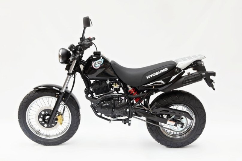 Корейский мотоцикл Hyosung rt125d
