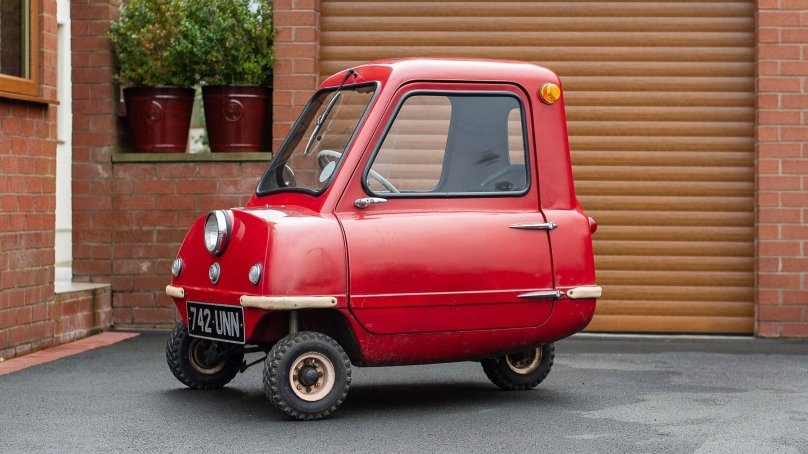 Самый маленький автомобиль Peel p50