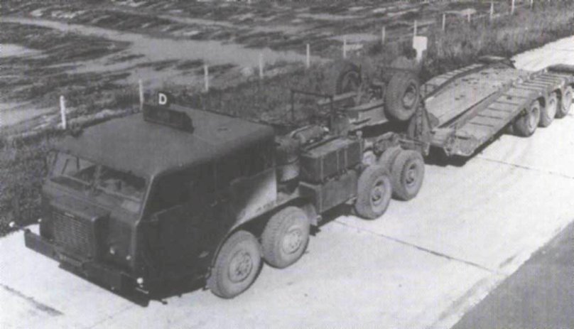 Berliet военный тягач