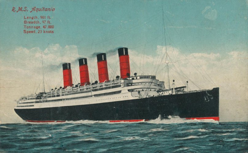 RMS Aquitania лайнер