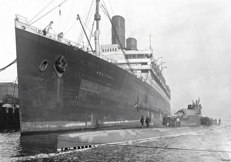 Aquitania корабль