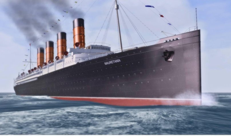 Мавритания и Лузитания корабль