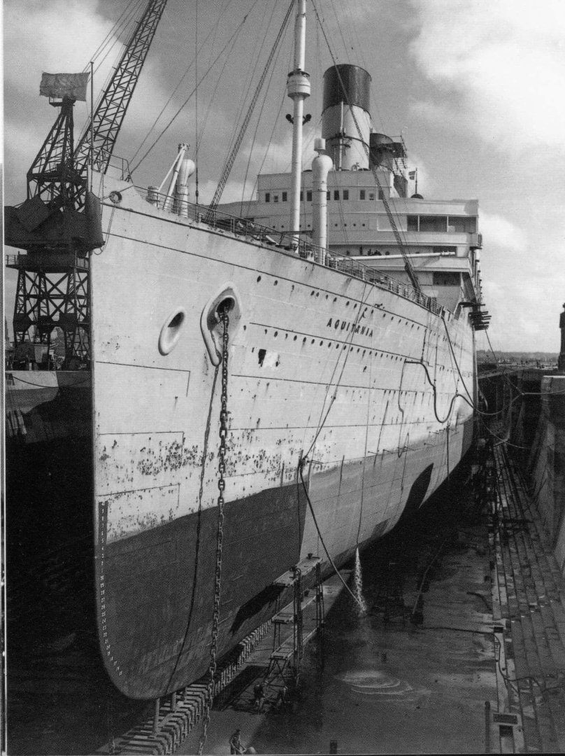 Пароход Аквитания