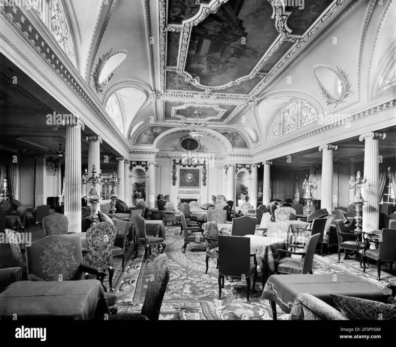 RMS Aquitania Interiors