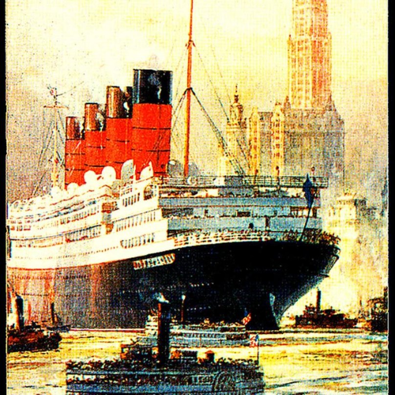 Аквитания лайнер Титаник