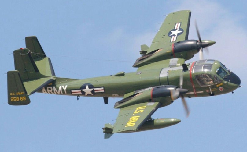 Самолёт ov-1c Mohawk