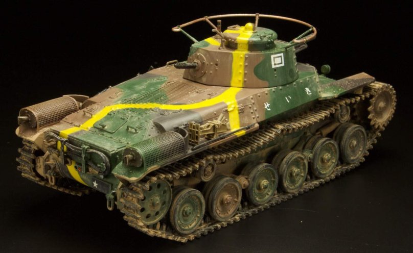 Type 97 chi-ha чертёж