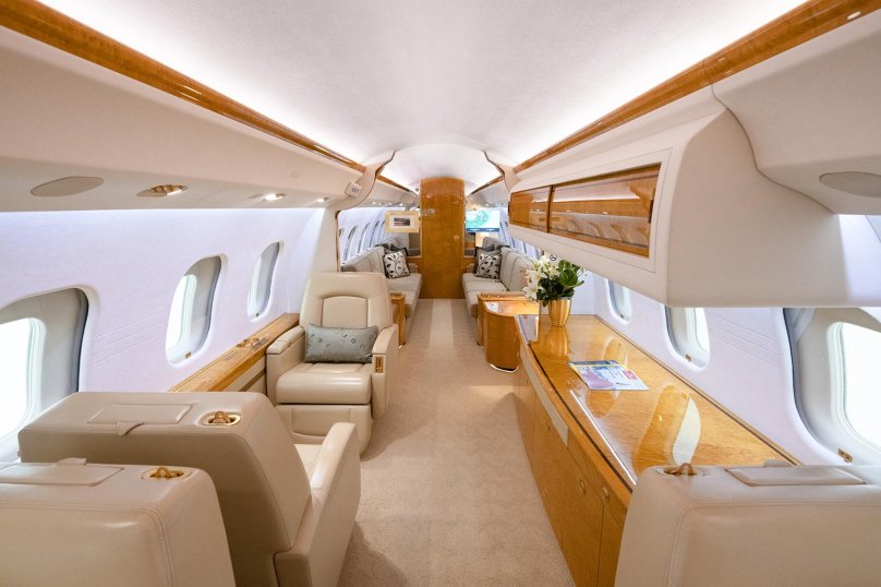 Bombardier Global Express XRS салон