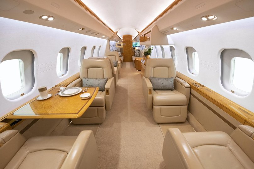 Bombardier Global Express XRS салон