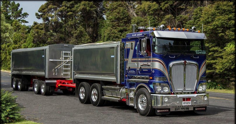 Kenworth k200 автопоезд