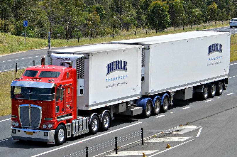 Kenworth k200 автопоезд