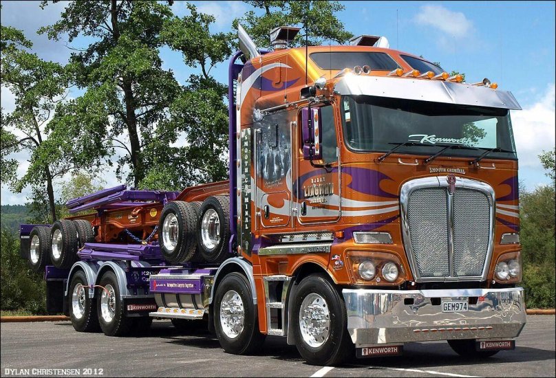 Грузовик Kenworth k200