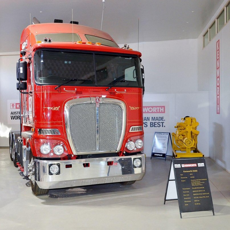 Kenworth k200 пятиосный