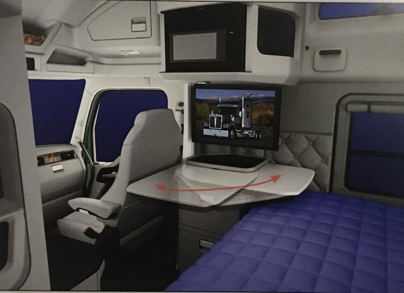 Kenworth w990 спальник