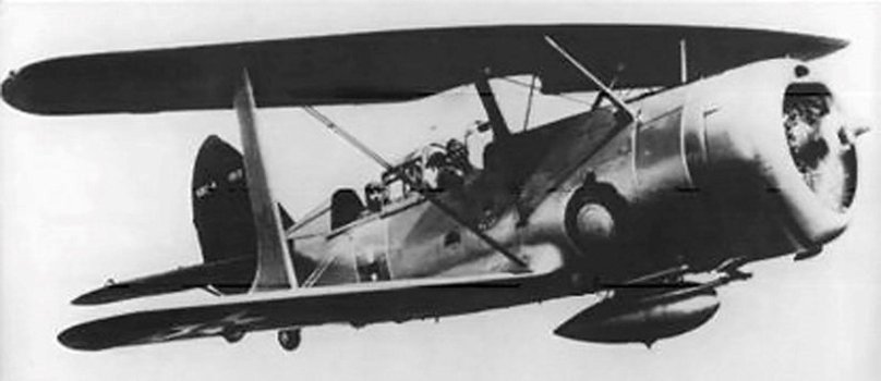 Самолет Curtiss SBC -4 Helldiver