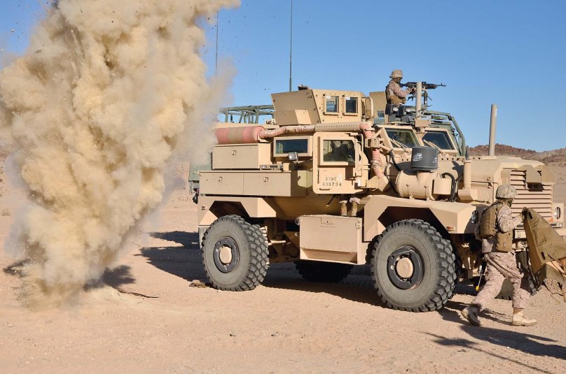 Бронемашина MRAP Кугуар