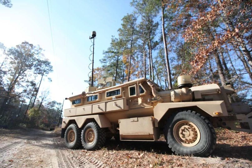 Cougar 6x6 MRAP vehicle