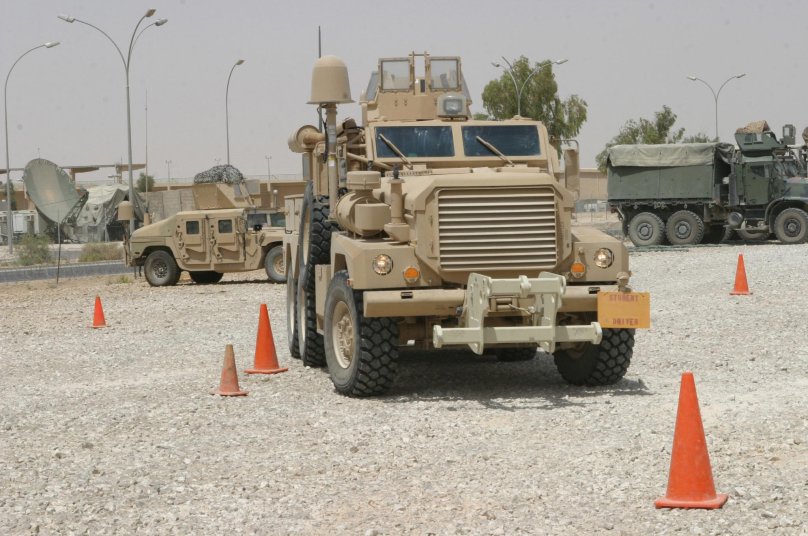 Cougar MRAP in Afghanistan