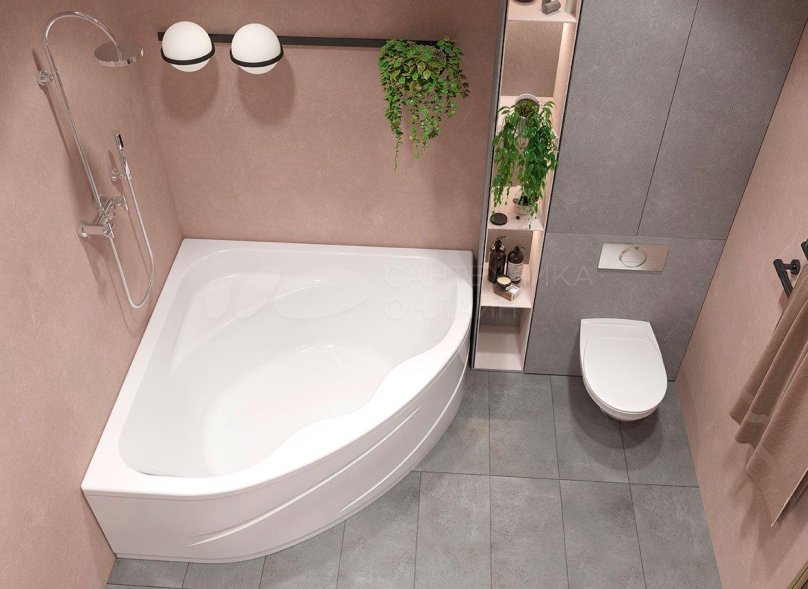 Ванна Santek Мелвилл 140x140