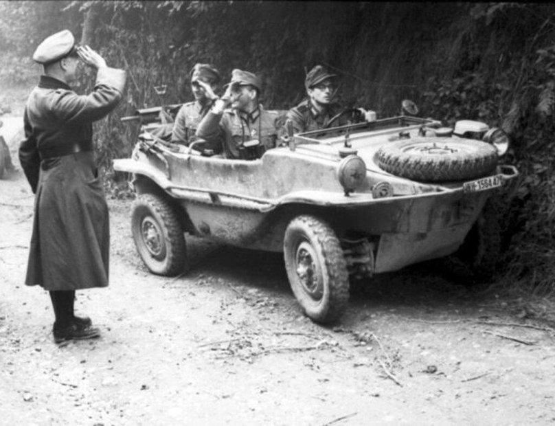 Фольксваген амфибия второй мировой