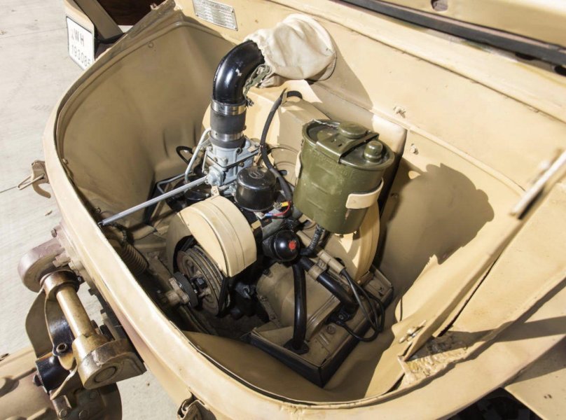 Volkswagen Typ 166 двигатель