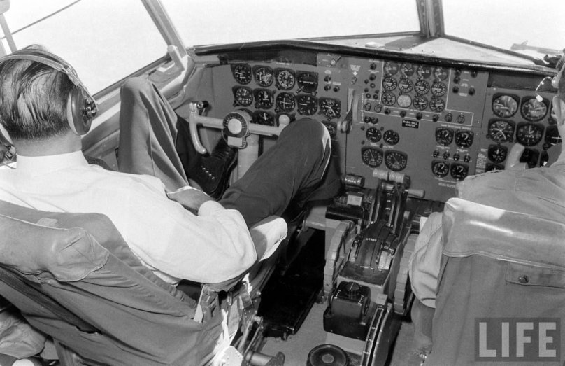 Boeing 367-80 кабина