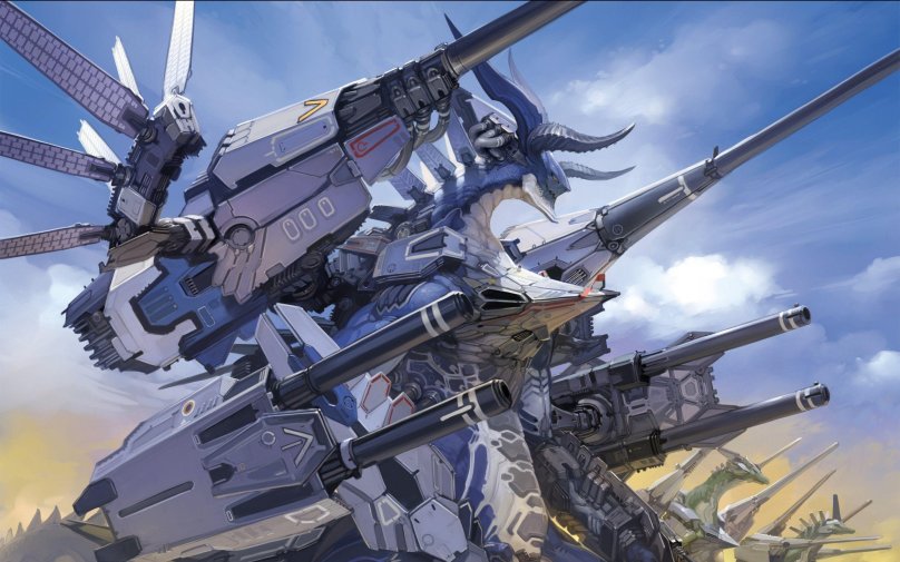 Mecha Dragon аниме