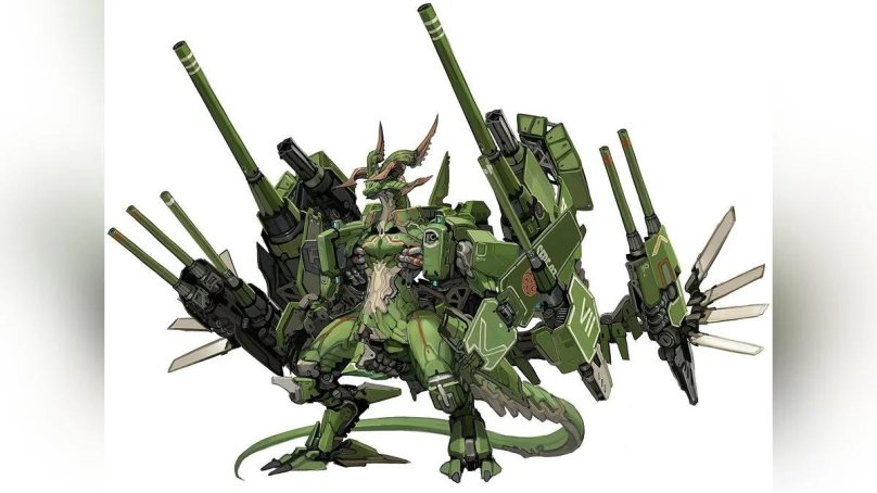 Боевой робот "дракон"