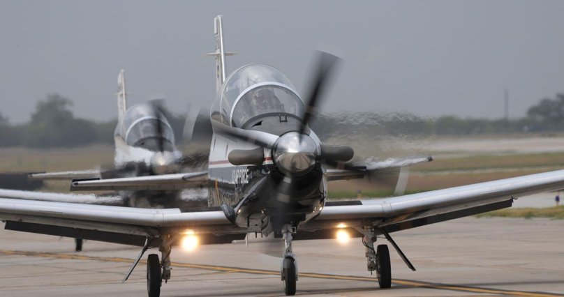 Raytheon t-6 Texan II