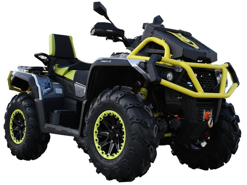 Квадроцикл AODES pathcross atv1000l Mud Pro eps двухместный серый