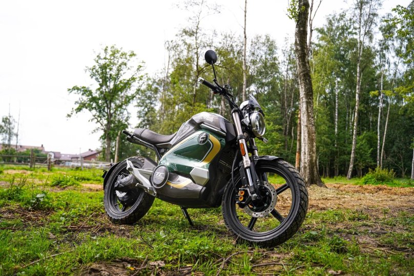 White Siberia SOCO мотоцикл