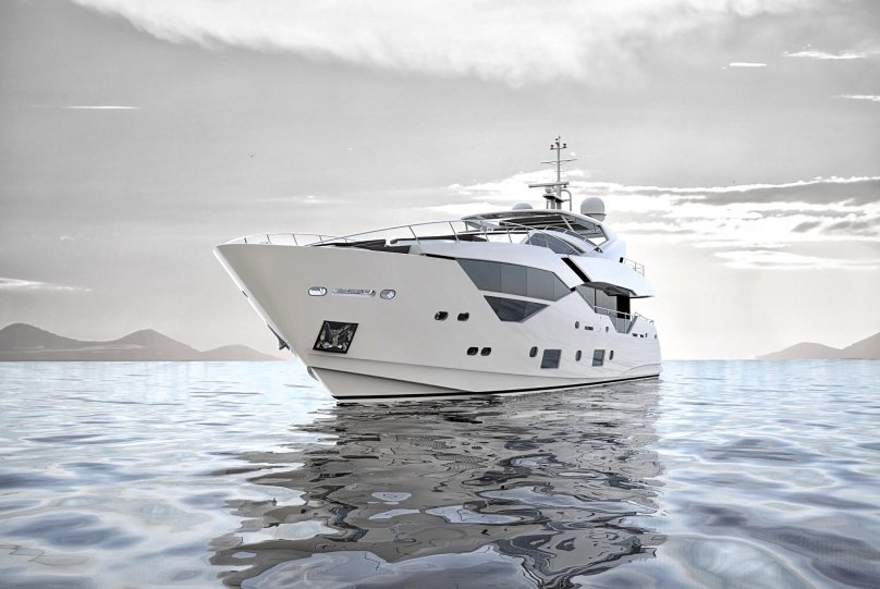 Яхта Sunseeker 115