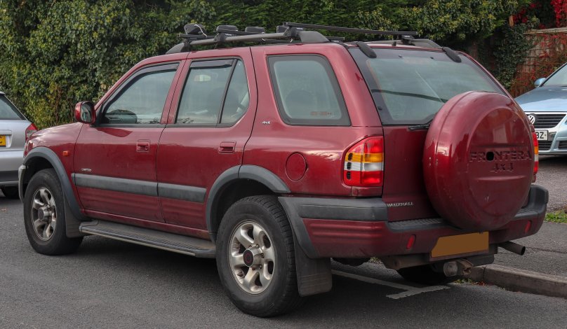 Картинки Vauxhall Frontera b Рестайлинг салон